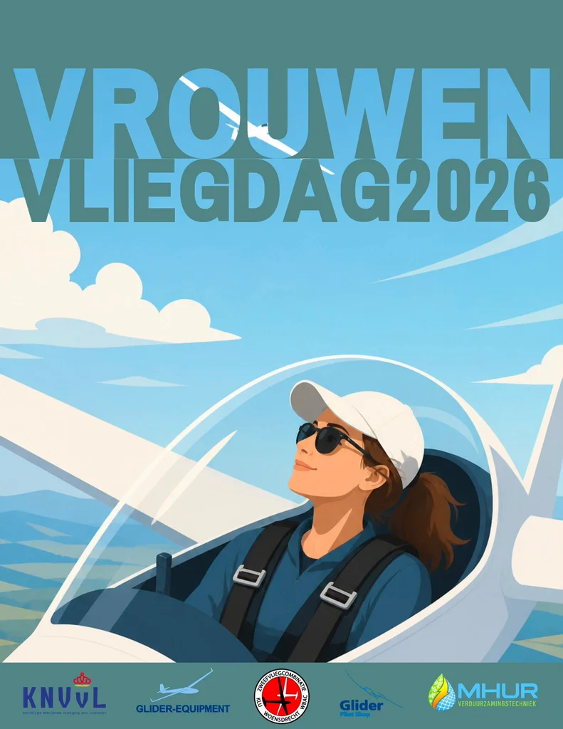 Poster Nationale Vrouwenvliegdag 2026